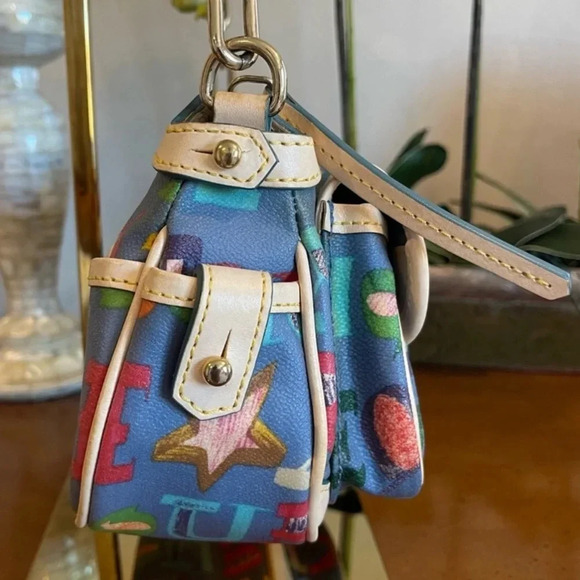 Dooney & Bourke Rainbow Zipper Shoulder Bag - Picture 4 of 14